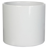 ERA 17/14 doniczka ceramiczna cylinder biała z połyskiem