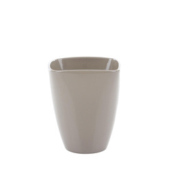 QUARTA ORCHID 13/17 ceramiczna doniczka do storczyków taupe