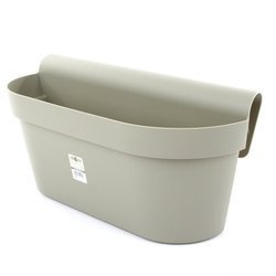 Up Casetta 50x21/23 doniczka na balustradę podłużna oliwka