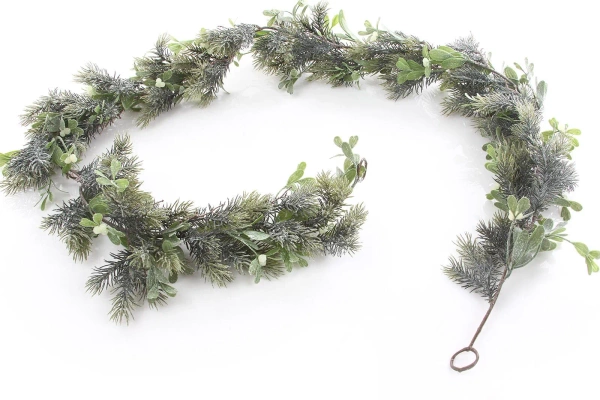 Sztuczna Jemioła ośnieżona girlanda pnącze 182 cm