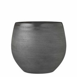 DOURO 33/28 cm duża osłonka ceramiczna ciemnoszara