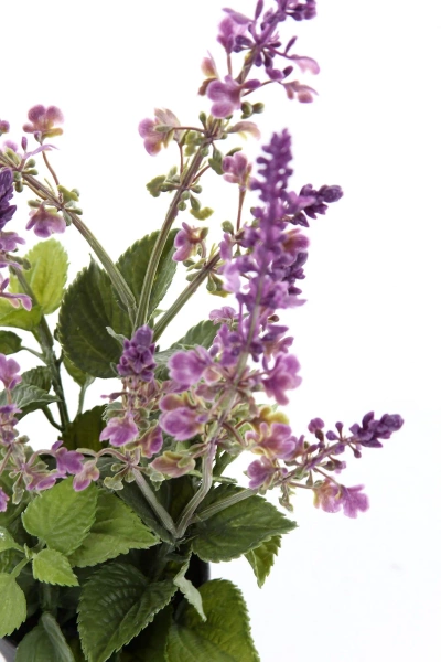 Sztuczna Szałwia lawendowa w doniczce 45 cm