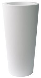 ILIE 47/98 donica okrągła wysoka biała