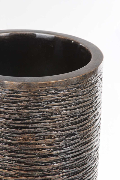 UNIVERSE WRINKLE PARTNER 34/75 ekskluzywna donica wysoka brązowy