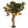 Sztuczne drzewko pomarańczowe Bonsai 65 cm