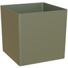 OSLO 11x11/11 doniczka kwadratowa kubik zielona dry green