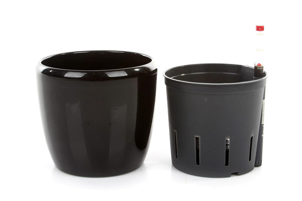 Zestaw do hydroponiki 11/9 Venus osłonka ceramiczna czarna połysk