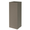 KUBE HIGH SLIM 25x25/70 wąska kolumnowa donica taupe