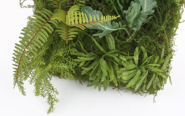 Sztuczna Zielona ściana Living Wall 40x60 cm