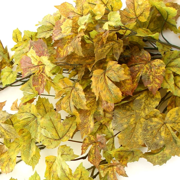 Sztuczny Klon wiszący 120 cm jesienny żółty