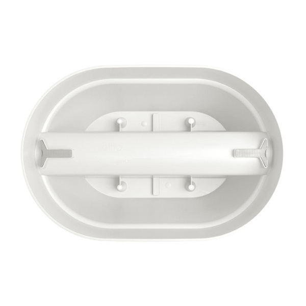 Vibia Flower Bridge 40 doniczka na balustradę biała silky white