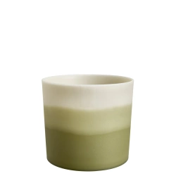 Colour Gradient Elho 14 cylindryczna osłonka w odcieniach zieleni