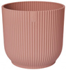 Vibes Fold Round 11 doniczka Mini karbowana różowa delicate pink