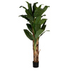 Wysoki sztuczny Bananowiec 220 cm duże liście