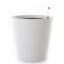 Zestaw do hydroponiki Leni 18/19 Vasa osłonka ceramiczna biała