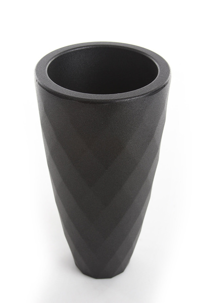 NANO VASES 14/28 doniczka wysoka designerska grafitowa