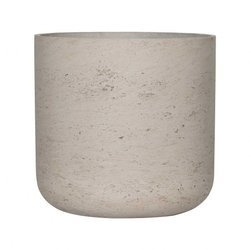 Charlie XXL 44/43 duża szara donica cylinder kamienna