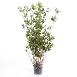 Sztuczny bambus Oriental 130 cm naturalne bambusowe łodygi 1560 liści