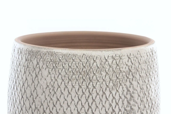 Madeira 32/32 duża kremowa osłonka ceramiczna kula