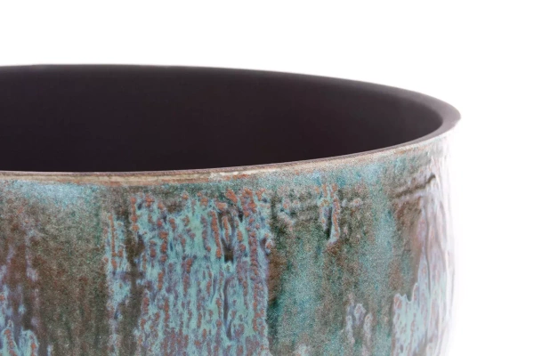 Loren Bowl 35/17 misa ceramiczna niebieska na bonsai