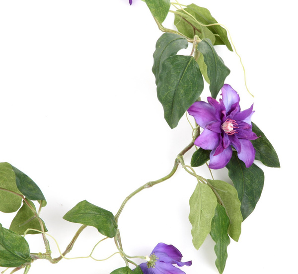 Sztuczny Powojnik Clematis girlanda 180 cm purpurowo-niebieska