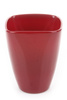 QUARTA ORCHID 13/17 ceramiczna doniczka do storczyków czerwona