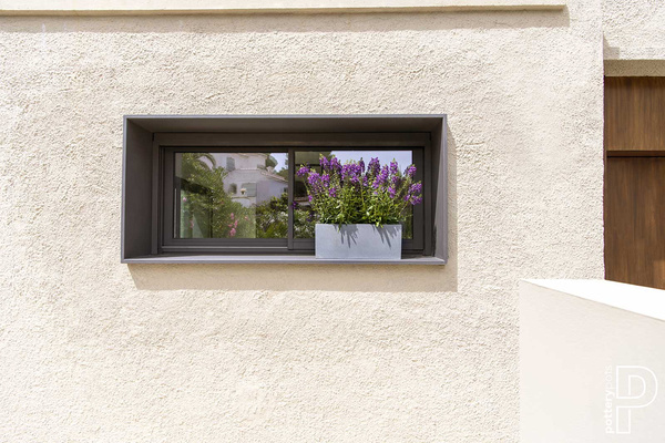 Balcony S 50x20/20 prostokątna doniczka szara