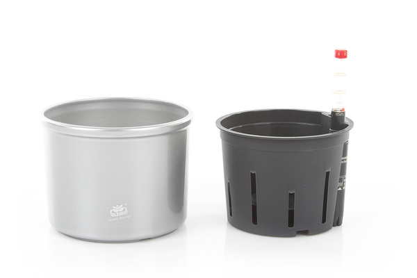 Zestaw do hydroponiki 11/9 osłonka Corona srebrna wkład wskaźnik