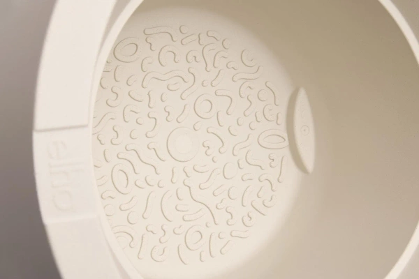 Amber Grail 38/36 donica na podwyższeniu biały len