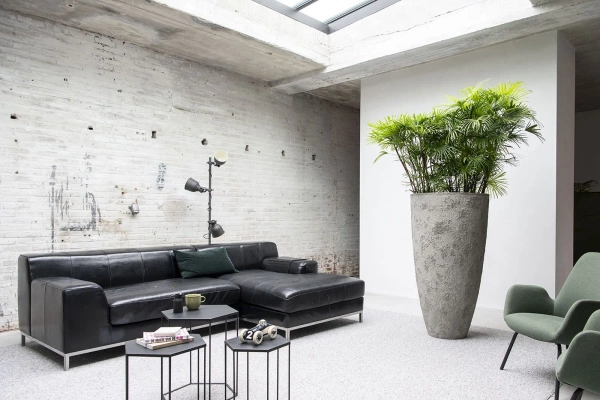 Oscar XL 72/105 donica wysoka tekstura biała imperial white