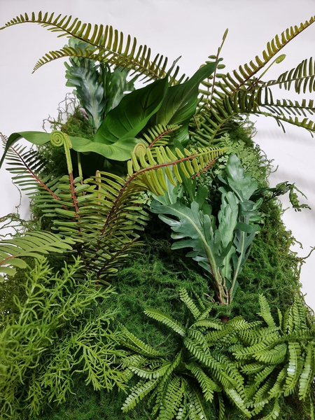 Sztuczna Zielona ściana Living Wall 40x60 cm