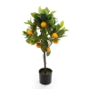 Sztuczne drzewko pomarańczowe cytrusy 75 cm