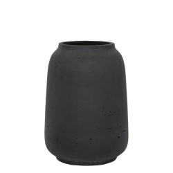 Mahir L 20/28 wazon w stylu wabi-sabi antracytowy