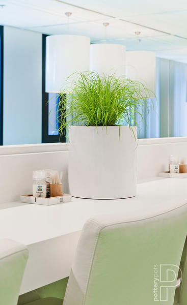 Puk M 20/20 cylindryczna osłonka biała połysk