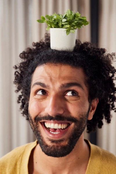 Jazz Elho 7 mini osłonka na kaktusy biała silky white