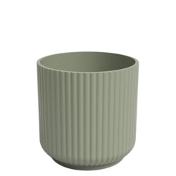 Luna 18/17 cylindryczna osłonka w prążki zielona