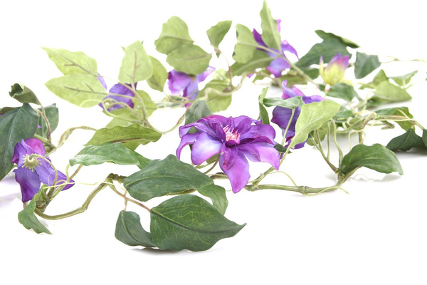Sztuczny Powojnik Clematis girlanda 180 cm purpurowo-niebieska