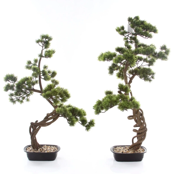 Sztuczny Bonsai Sosna Pinia 90 cm