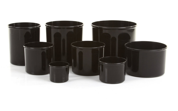 Corona 24/21 (MK22/19) osłonka cylindryczna czarna z połyskiem