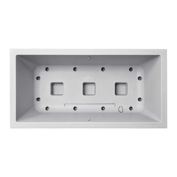 Vivo Next Long 80x40/40 donica prostokątna popielata na kółkach