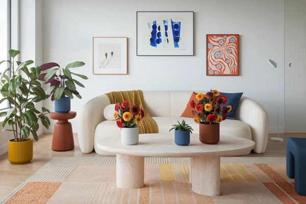 Luna 7/6 mała osłonka ceramiczna terakota