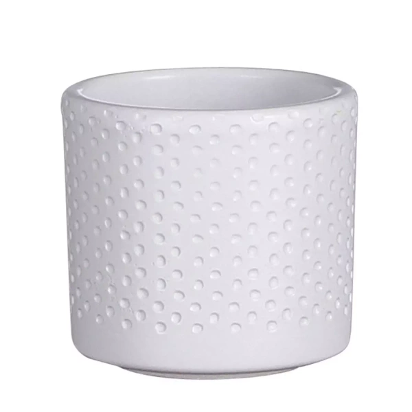 Era 7/7 osłonka ceramiczna biała wytłaczana