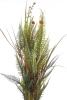 Sztuczna Paproć/trawa mix 110 cm zielono-brązowa
