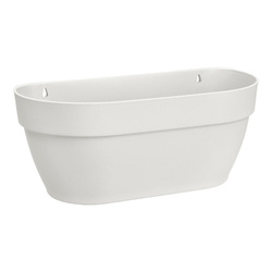 Vibia Wall Basket 35x16/15 doniczka naścienna biały silky white