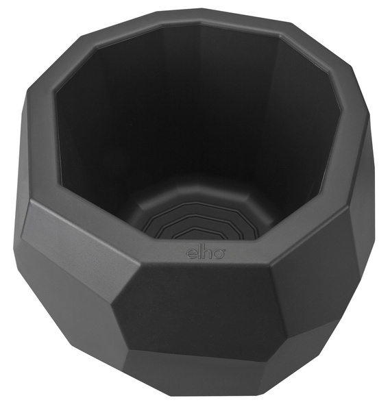 ELHO Pure Edge 40 grafitowa donica geometryczna