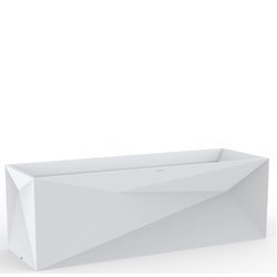 FAZ JARDINIERA VONDOM 120x40/40 nowoczesna donica prostokątna biała