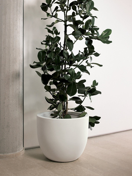 ETRIA XXL 74/61 duża donica biała