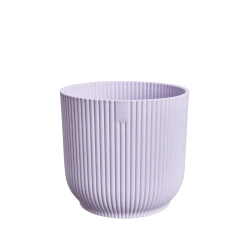 Vibes Fold Round 18 osłonka w paski liliowa soft lilac