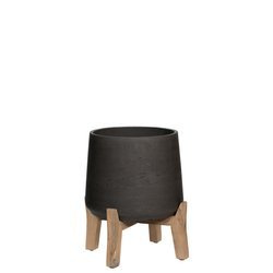 Patt XL 28/29 czarna osłonka na niskich nóżkach