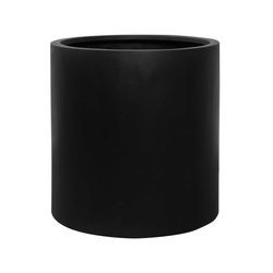 Max L 50/50 donica cylindryczna czarna